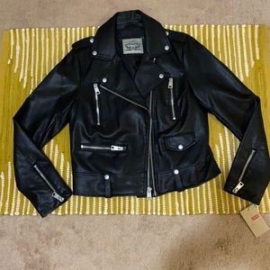 Levi’s Black Faux Leather Jacket